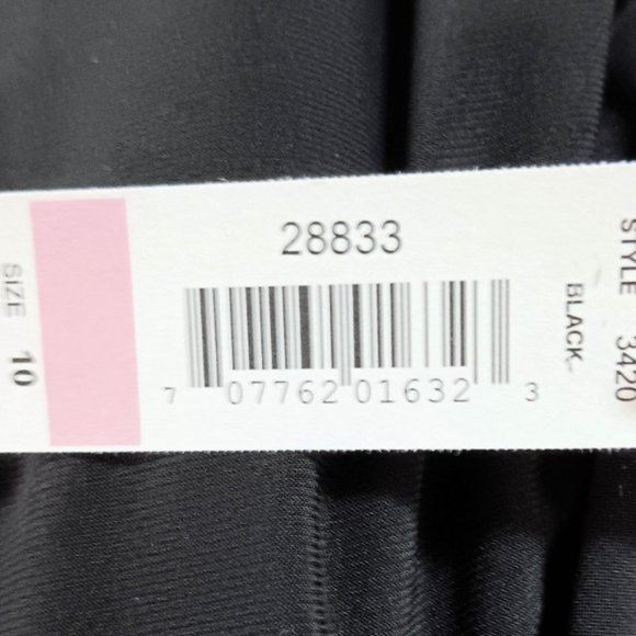 R & M RICHARDS Asymmetric Jumpsuit with Overlay and Rhinestone Shoulder Strap - Picture 6 of 9